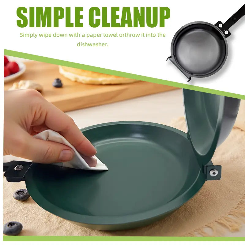 Double-Sided Non Stick Frying Pan Skillet