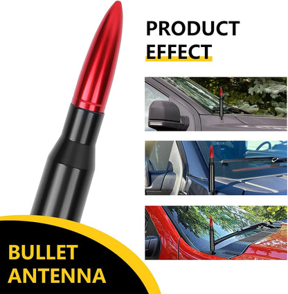 Vehicle Antenna – Aluminum Alloy Replacement Antenna (Gasket Included)