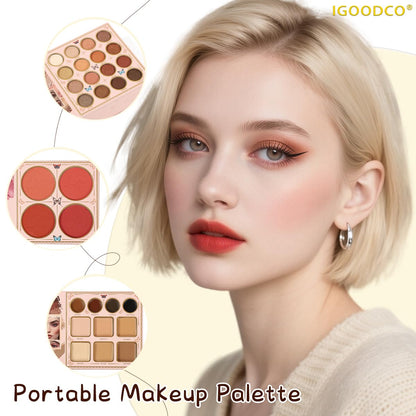 8-in-1 Book-Style Makeup Palette