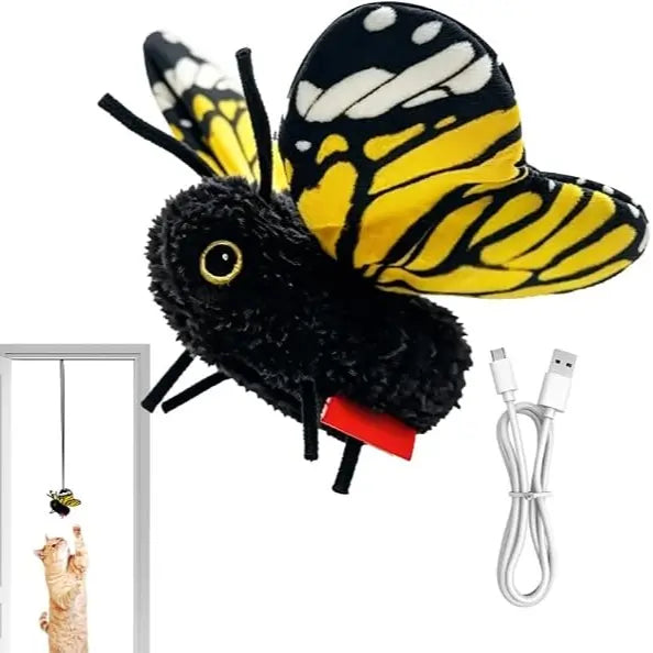 Interactive Electric Butterfly Cat Toy