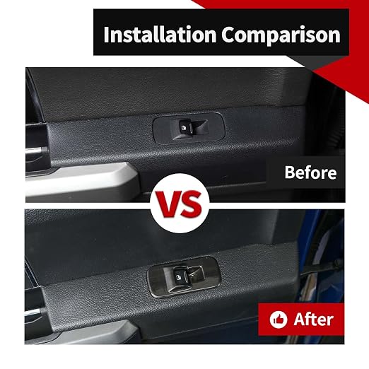Window Control Panel Switch Trim Kit