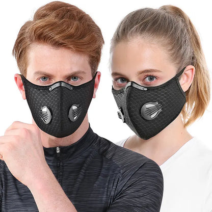 Carbon Filter Dust Mask Breathable | Reusable Detachable Adjustable