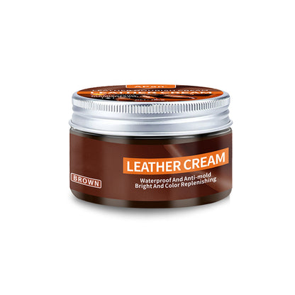 Natural Leather Conditioner & Cleaner Paste, Waterproof Leather Care Balm