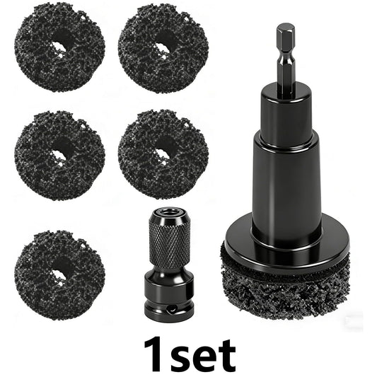 Rust Removal Tool Hub Cleaning Kit Brake Hub Resurfacing Wheel Polishing
