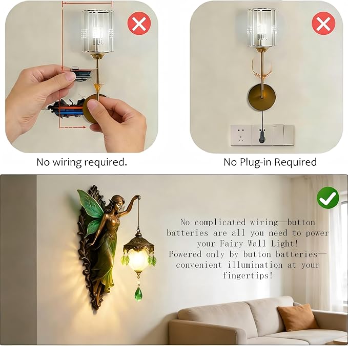 Magical Fairy Wall Lamp