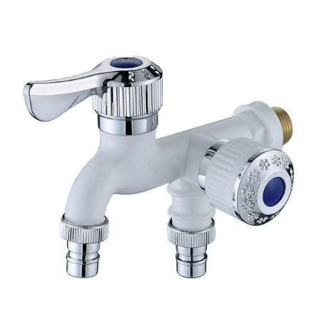Multifunctional Dual-Outlet Water Connector for Washing Machine