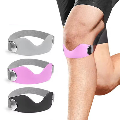 2-Pack Adjustable Patella Strap for Running & Sports - One Size Fits Most