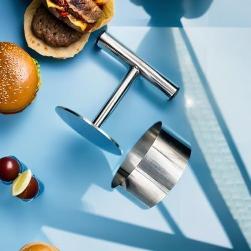 Stainless Steel Hamburger Press Patty Maker