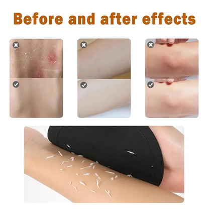 4 Counts Soft Rubber Shower Scrubber for Efficient Cleansing Body