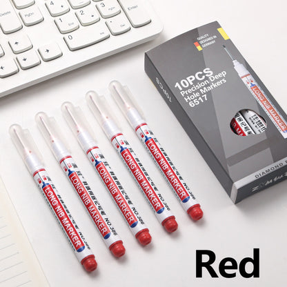 10Pcs 20mm Long Head Quick-Dry Waterproof Permanent Markers