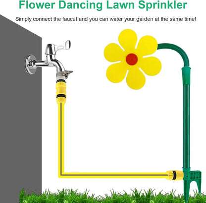 Crazy Dancing Daisy Sprinkler