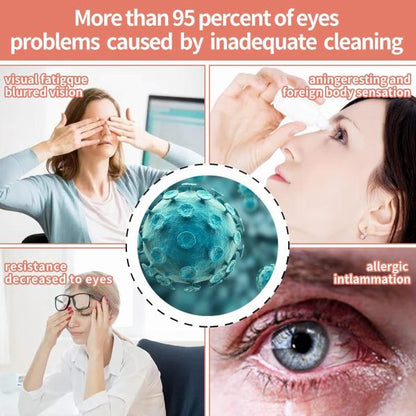 Ultrasonic Contact Lens Cleaner - Portable Machine with USB Charger