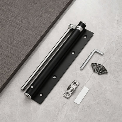 Adjustable stainless steel lightweight automatic door closer