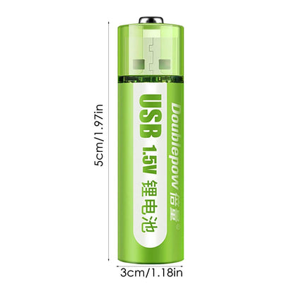 USB rechargeable li-ion battery