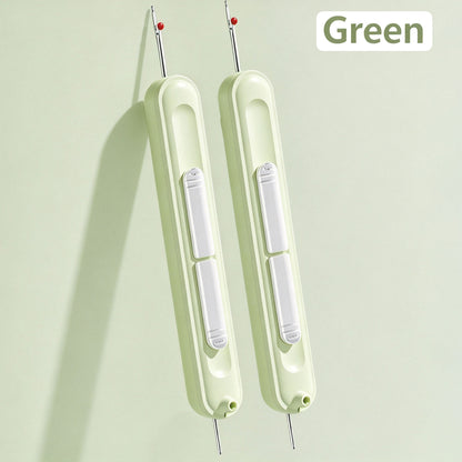 2PCS Upgraded 2 in 1 Automatic Needle Threaders Seam Ripper