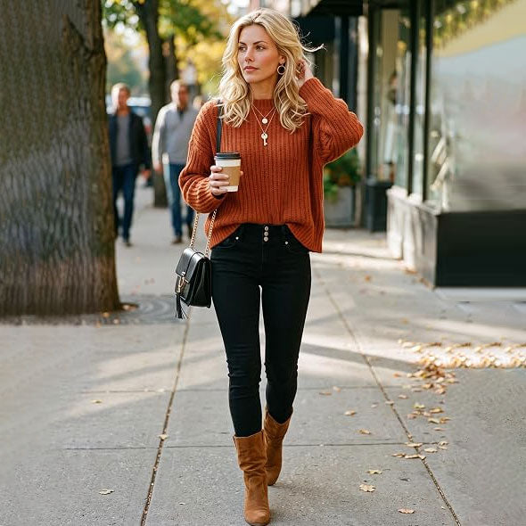 Women's Fleece-Lined High-Waisted Slim