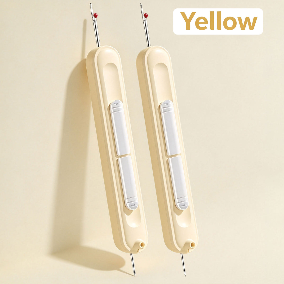 2PCS Upgraded 2 in 1 Automatic Needle Threaders Seam Ripper