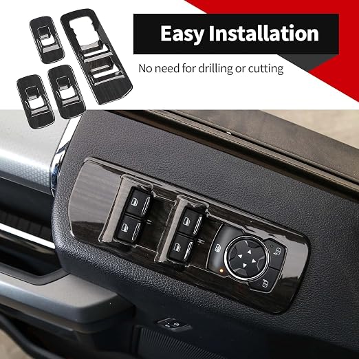 Window Control Panel Switch Trim Kit
