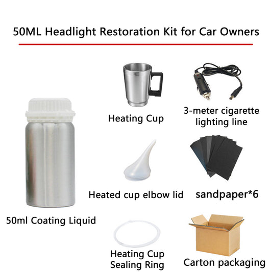 50ML Headlight Restoration Liquid