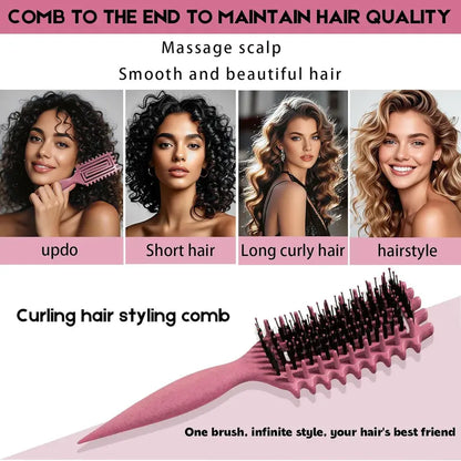 Curl Defining Brush for Curly Wavy Coily Natural Hair
