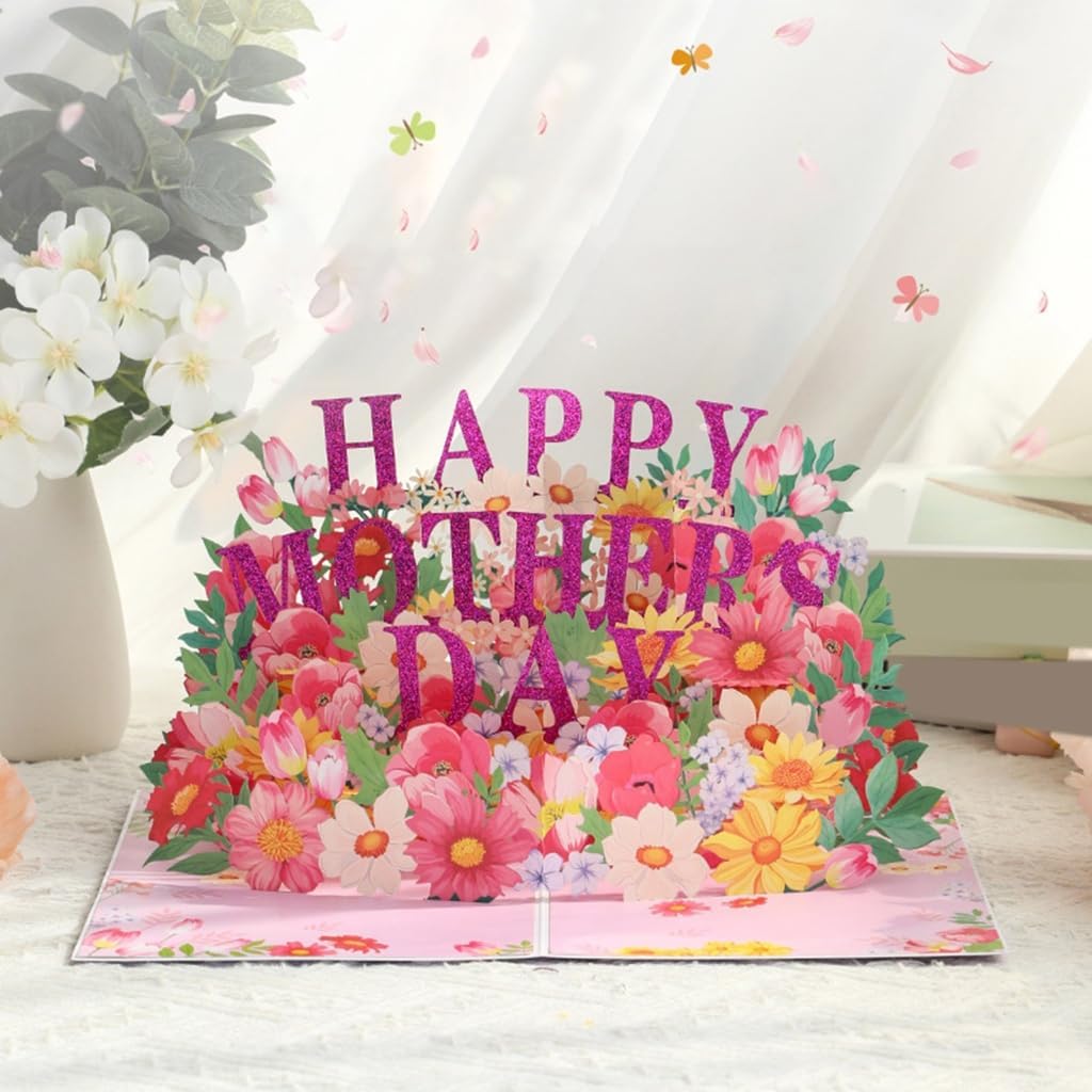 3D Mother Pop-Up Greeting Card