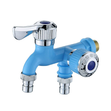 Multifunctional Dual-Outlet Water Connector for Washing Machine