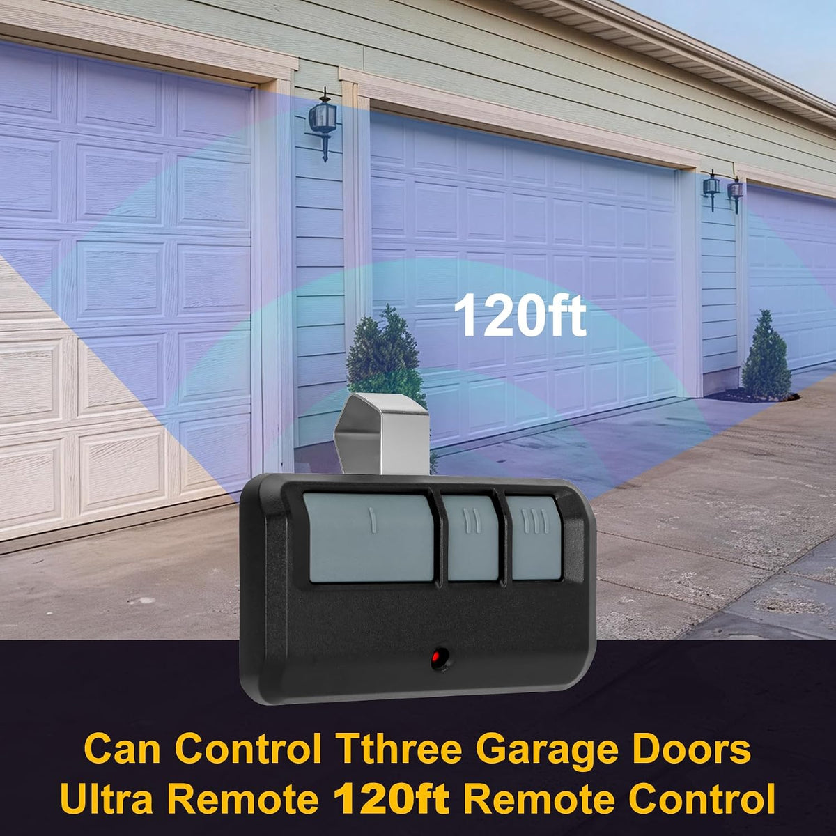 For liftmaster Craftsman Chamberlain Garage Door Opener Keypad Remote Universal