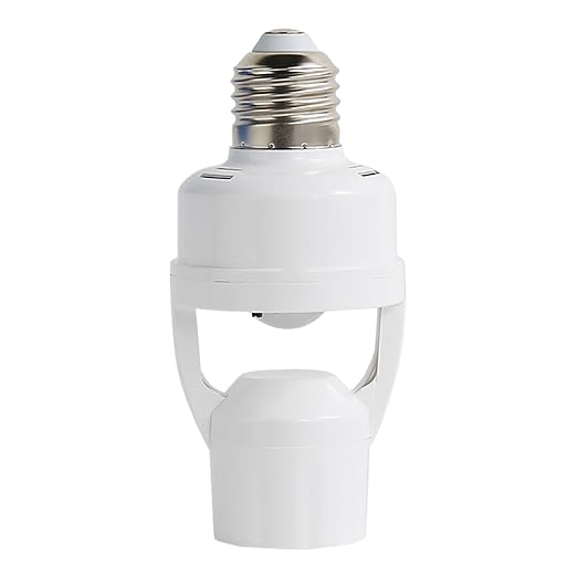 Motion Sensor Light Socket Adapter