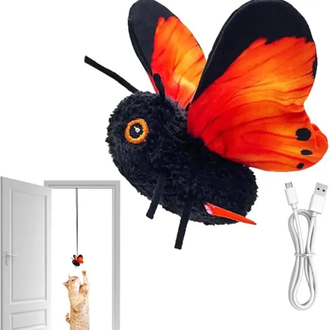 Interactive Electric Butterfly Cat Toy