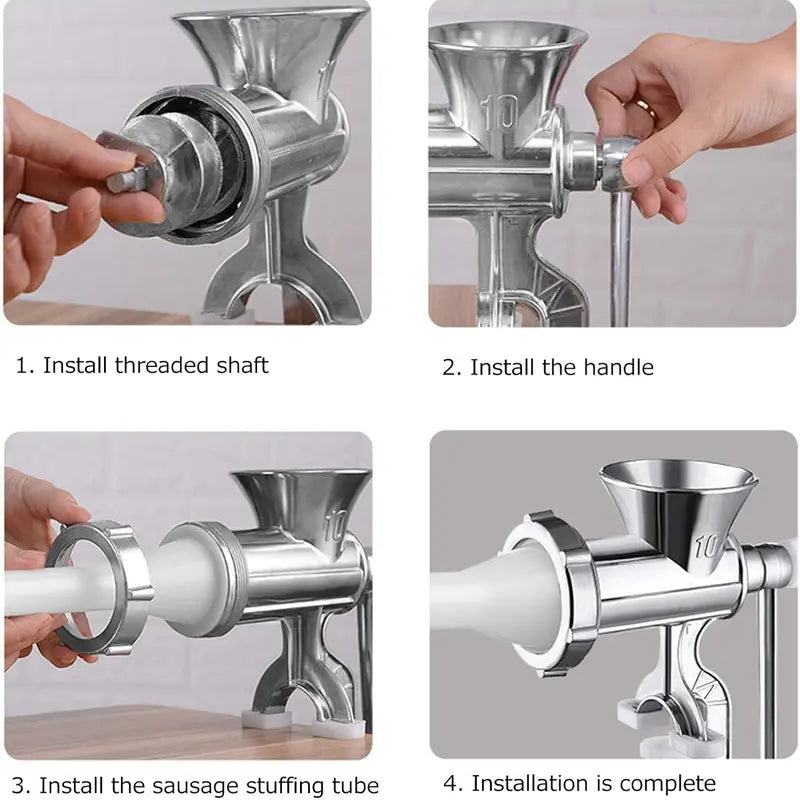 Meat Grinder Manual Mincer