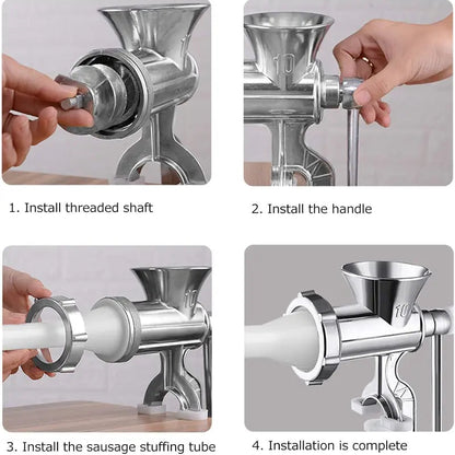 Meat Grinder Manual Mincer