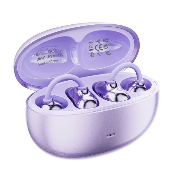 Open ear clip headphones, wireless Bluetooth 6.0 headphones