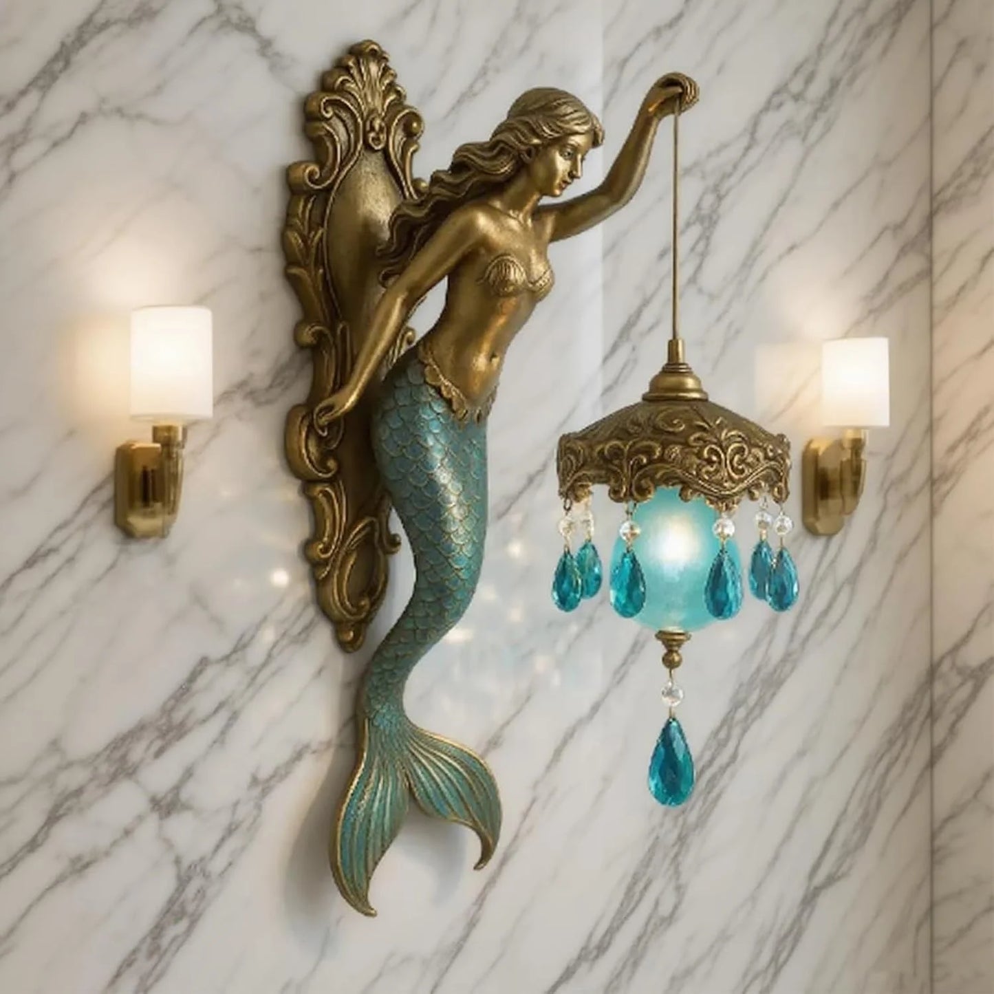 Mermaid Wall Lamp