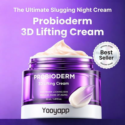 Korean Facial Night Lifting Cream with 17-Peptide Complex & Probioderm