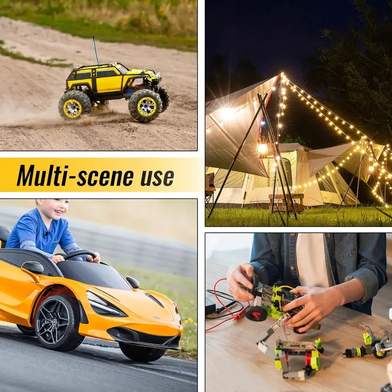 Electric toy car adapter