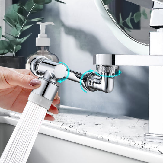 TwistTap™ - 1080 degree rotatable extension tap