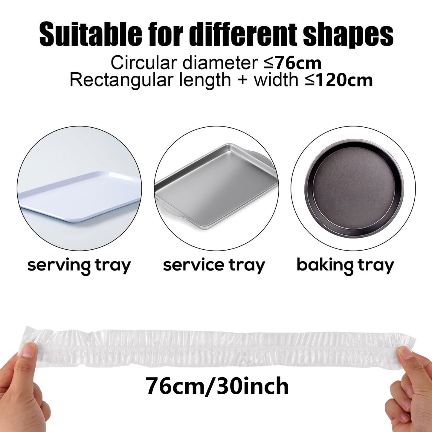 50Pcs Extra Large Bowl Covers For Bread Proofing