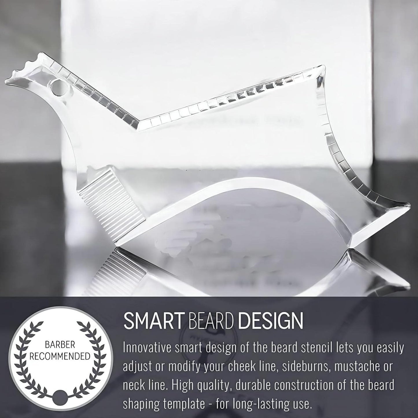 Beard Comb & Style Model
