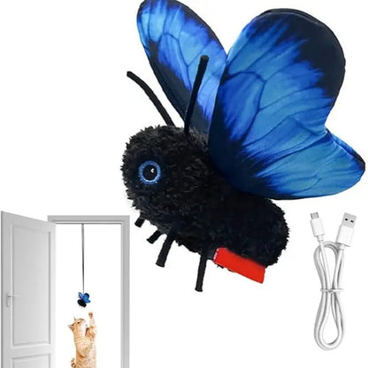 Interactive Electric Butterfly Cat Toy