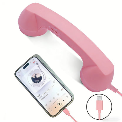 Retro Phone Handset, 2026 New Retro Style Type-C