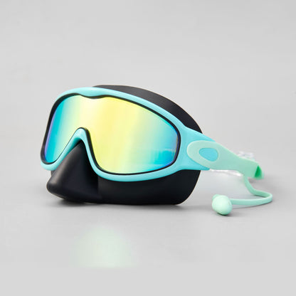 Adult Wide-Angle Anti-Fog UV-Protection Goggles (Earplugs Included)