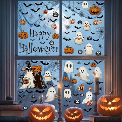 Halloween PVC Cling Decorative Stickers