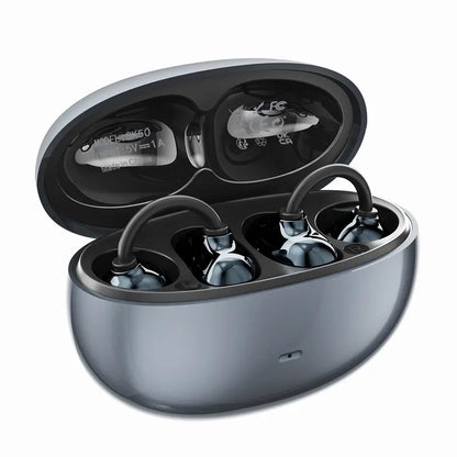 Open ear clip headphones, wireless Bluetooth 6.0 headphones