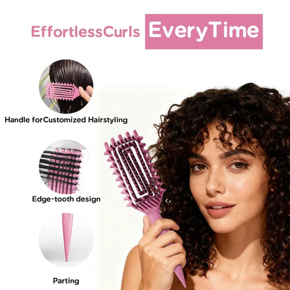 Curl Defining Brush for Curly Wavy Coily Natural Hair