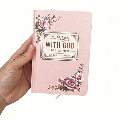 One Minute with God - 365 Days of Daily Prayer Book, Daily Devotional for Men & Women