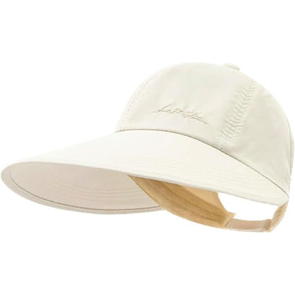 Sun Hats for Women Outdoor Wide Brim UV Protection Hollow Top
