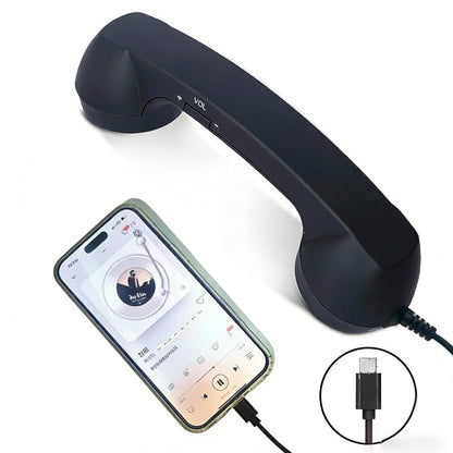 Retro Phone Handset, 2026 New Retro Style Type-C