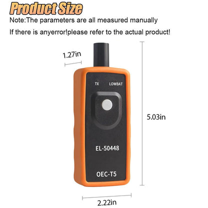 OEC-T5 Tire Pressure Monitor Sensor System Activation and Reset Tool - Programming Training Reset Tools for GM/Buick/Chevy Series Vehicles