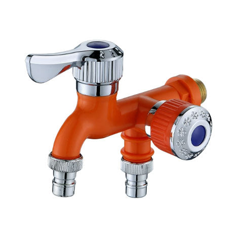 Multifunctional Dual-Outlet Water Connector for Washing Machine