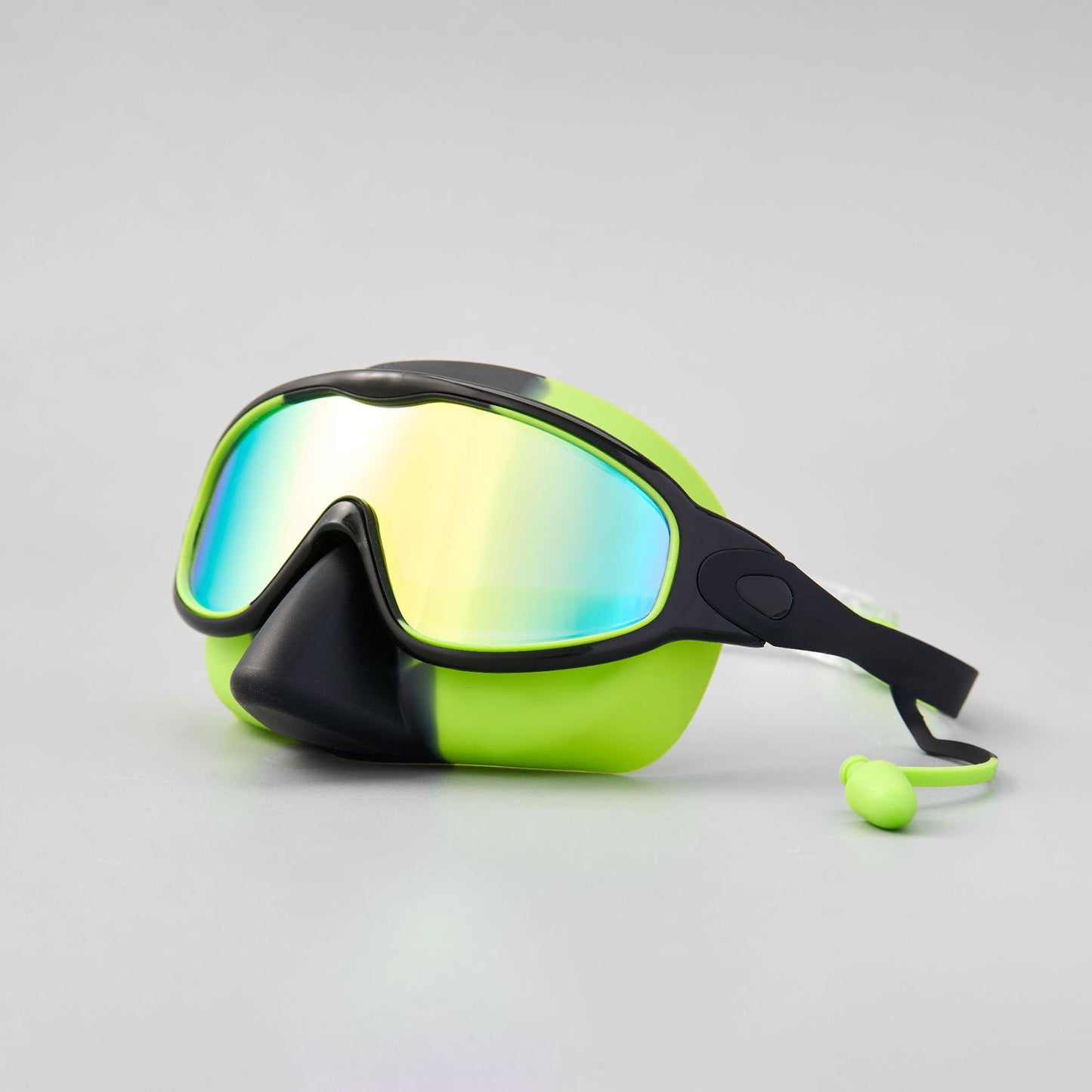 Adult Wide-Angle Anti-Fog UV-Protection Goggles (Earplugs Included)